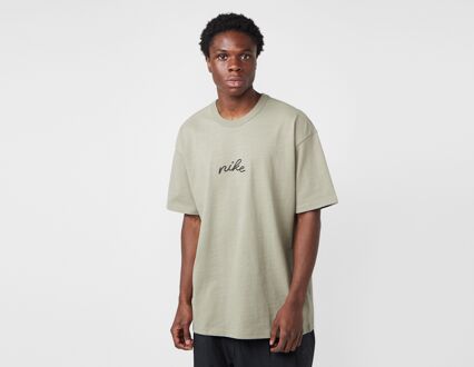 Nike Stitch Script T-Shirt, groen - M