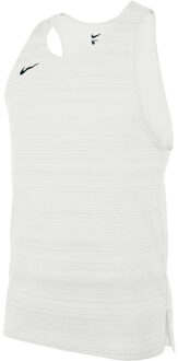 Nike Stock Dry Miler Singlet Heren wit - 3XL