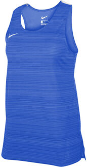 Nike Stock Dry Miler Singlet Kids blauw - 137-147
