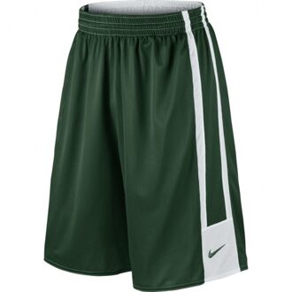 Nike Stock League Reversible Basketbal Short Green Groen / wit