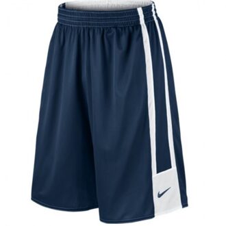 Nike Stock League Reversible Basketbal Short Navy Blauw / wit - XL