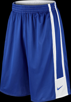Nike Stock League Reversible Basketbal Short Royal Royal / White - M