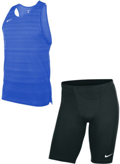 Nike Stock Wedstrijd Set Heren blauw