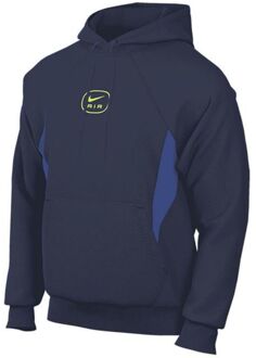 Nike Streatwear Air Pull-Over Casual Sweater Heren L Donkerblauw