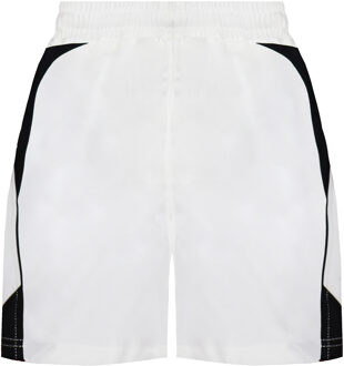 Nike Stretch Taille Wit/Zwart Grafisch Logo Jongens Shorts 217258 100 - XL