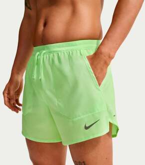 Nike Stride 5in Hardloopshorts Heren lichtgroen - XL