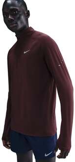 Nike Stride Half-Zip Hardloopshirt Heren donkerrood - L