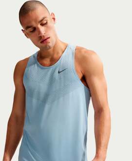 Nike Stride Hardloopshirt Heren lichtblauw - M