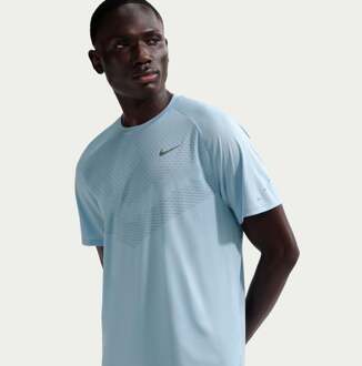 Nike Stride Hardloopshirt Heren lichtblauw
