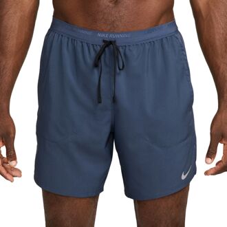Nike Stride Hardloopshort Heren Wijd S Donkerblauw
