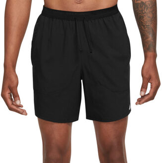 Nike stride hardloopshort zwart heren - L