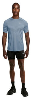 Nike Stride Shirt 2in1 5'' Short Set Heren lichtblauw