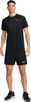 Nike Stride Shirt 5'' Short Set Heren zwart