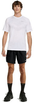 Nike Stride Shirt 7'' Short Set Heren wit