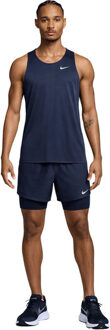Nike Stride Singlet 2in1 5'' Short Set Heren navy