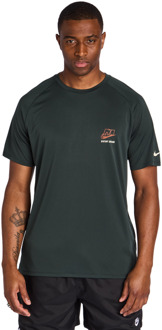 Nike Stride T-shirts Heren - Zwart - Maat XL - Poly Jersey Black