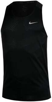Nike Stride Tank Hardloopshirt Heren-zwart - XL