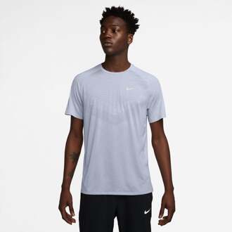 Nike Stride Tee Hardloopshirt Heren-grijs, grijs - XL