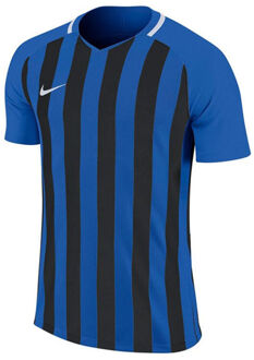 Nike Striped Division III FB Jersey Sportshirt - Maat L  - Mannen - blauw/zwart