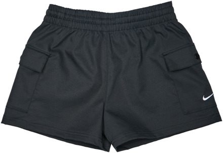 Nike Style Star Korte Broeken Kinder - Zwart - Maat 122 - 128 CM - Poly Woven Black