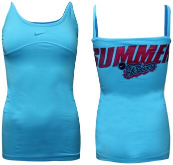 Nike Summer Forever Meisjes Tank Top Casual Vest Blauw 422970 440
