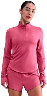 Nike Swift Half-Zip Hardloopshirt Dames bes - L