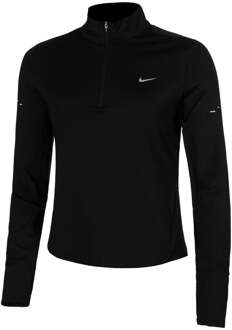 Nike Swift Half-Zip Longsleeve Hardloopshirt Dames-zwart