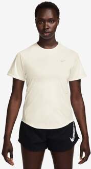 Nike Swift Hardloopshirt Dames crème - M