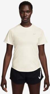 Nike Swift Hardloopshirt Dames crème - XS,S,M,L,XL