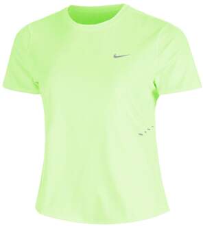 Nike Swift Hardloopshirt Dames limoen - XL