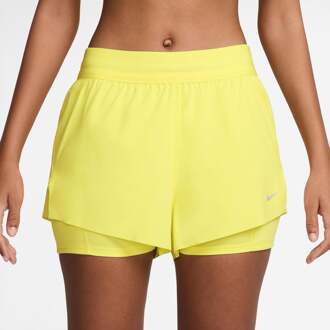 Nike Swift Hardloopshorts Dames citroengeel - XS,S,M,L,XL