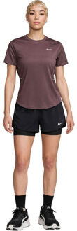 Nike Swift Shirt 2in1 Short Set Dames bordeaux