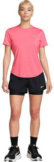 Nike Swift Shirt 2in1 Short Set Dames roze