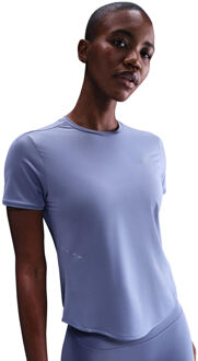 Nike Swift Tee Hardloopshirt Dames-blaugrau, zilver - XS,S,M,L,XL