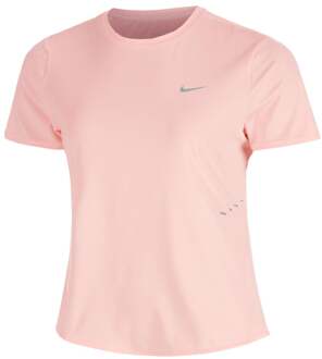 Nike Swift Tee Hardloopshirt Dames-roze - M,XL