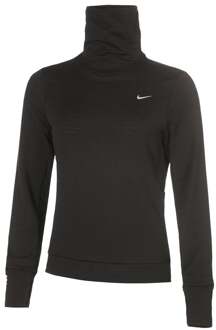 Nike Swift Therma-Fit Hardloopshirt Dames zwart - L
