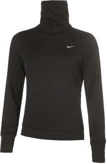 Nike Swift Therma-Fit Hardloopshirt Dames-Zwart - XS,S,M,L,XL