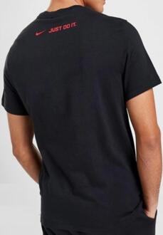 Nike Swoosh Air Heren T-shirt in zwart - L