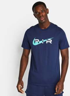 Nike Swoosh Air - Heren T-shirts Blue - XS