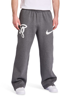 Nike Swoosh Broeken Heren - Grijs - Maat XXL - Katoen Fleece Grey