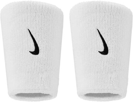 Nike Swoosh Classic Doublewide Polsbandjes (2-pack) - 1 SIZE