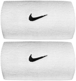 Nike Swoosh Classic Doublewide Polsbandjes (2-pack) - 1 SIZE