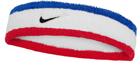 Nike Swoosh Classic Headband blauw/wit/rood - ONE-SIZE