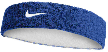 Nike Swoosh Classic Reversible Headband blauw - ONE-SIZE