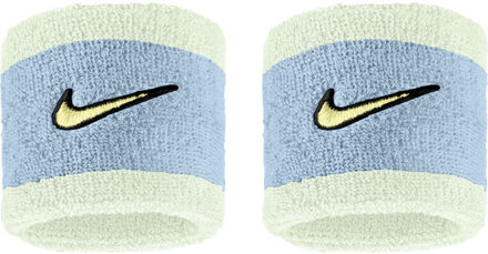 Nike Swoosh Classic Wristband 2-Pack blauw/geel - ONE-SIZE