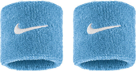 Nike Swoosh Classic Wristband 2-Pack blauw - ONE-SIZE