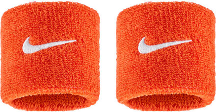 Nike Swoosh Classic Wristband 2-Pack oranje - ONE-SIZE