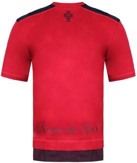 Nike Swoosh Heren Rood T-Shirt - XL