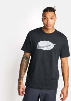 Nike Swoosh - Heren T-shirts Black - L