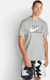 Nike Swoosh - Heren T-shirts Grey